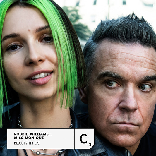 MISS MONIQUE ROBBIE WILLIAMS - (PRESALE 12/4/26) BEAUTY IN US (SINGLE GREEN VINYL 12") | NEW - DOWNTEMPO *NEW*