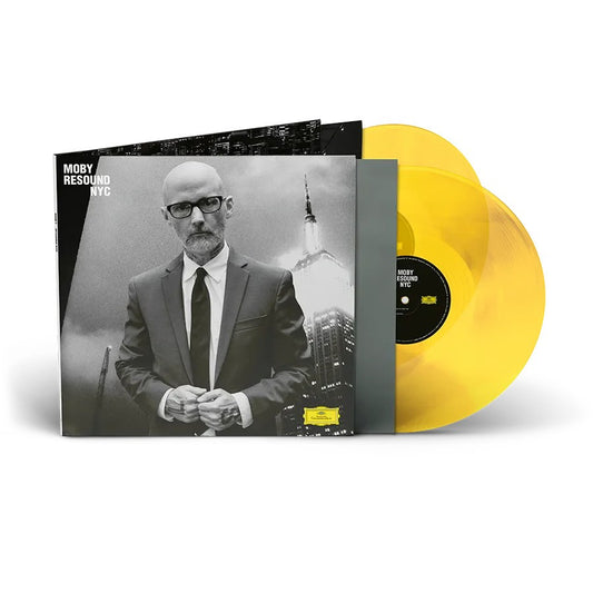 Moby - Resound NYC (CLEAR "SUN" YELLOW VINYL) | Mint (M) Mint (M) - DOWNTEMPO *SEALED/COLOR*