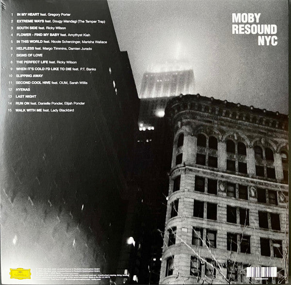 Moby - Resound NYC (CLEAR "SUN" YELLOW VINYL) | Mint (M) Mint (M) - DOWNTEMPO *SEALED/COLOR*