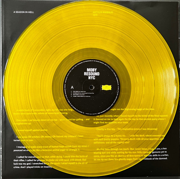 Resound NYC (CLEAR "SUN" YELLOW VINYL) | Mint (M) Mint (M)