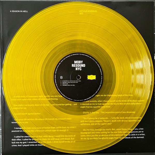 Resound NYC (CLEAR "SUN" YELLOW VINYL) | Mint (M) Mint (M)