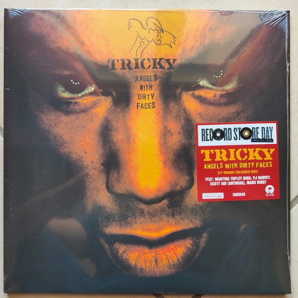 Tricky - Angels With Dirty Faces (TRANSLUCENT ORANGE VINYL / IMPORT) | Mint (M) Mint (M) - DOWNTEMPO *SEALED/COLOR*