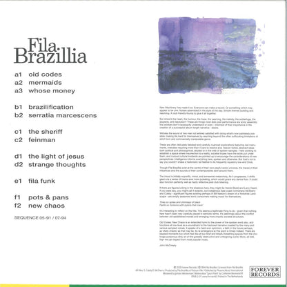 Fila Brazillia - Old Codes New Chaos (VINYL 3xLP Forever Records FRVR-2-LP) | NEW Mint (M) Mint (M) - DOWNTEMPO *SEALED*