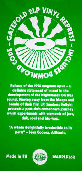 Nightmares On Wax - Smokers Delight | Mint (M) Mint (M) - DOWNTEMPO *SEALED*