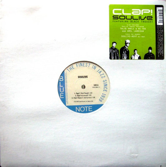 Clap! (VINYL) | Excellent+ (EX+) Excellent (EX) - DOWNTEMPO / USED *EXCELLENT+*