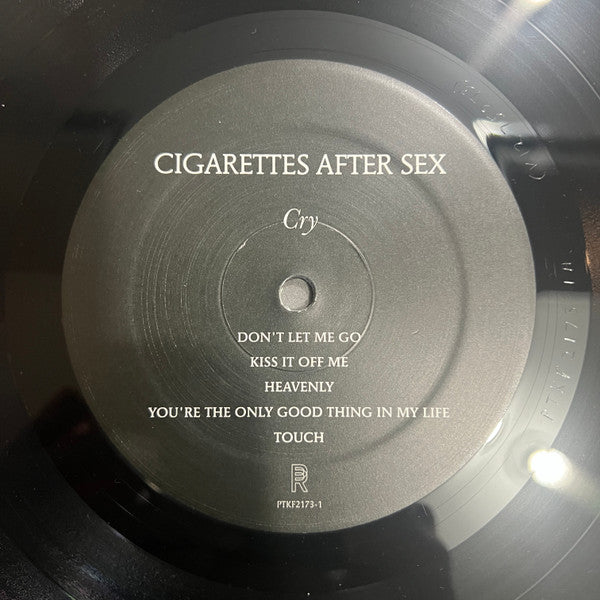 Cigarettes After Sex - Cry (VINYL) | Excellent+ (EX+) Near Mint (NM) - DOWNTEMPO / USED *EXCELLENT+*