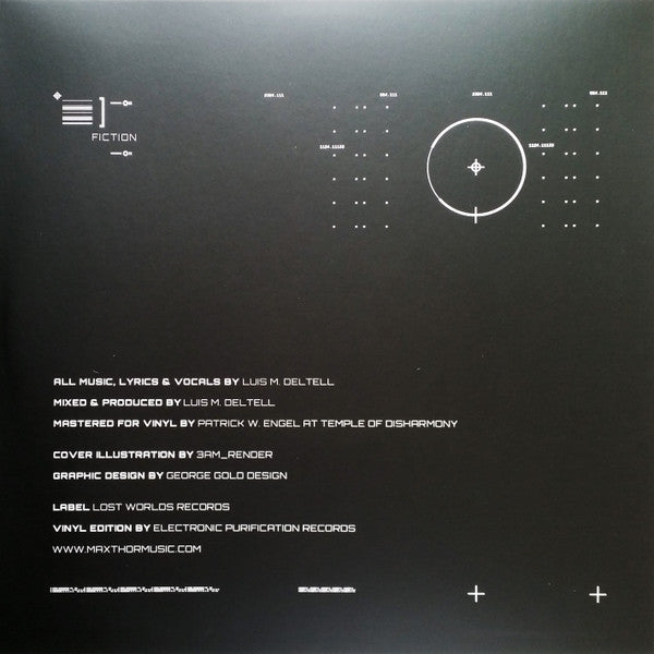Maxthor - Fiction (VINYL LP) | Near Mint (NM or M-) Near Mint (NM) - DOWNTEMPO / USED *NEAR MINT*