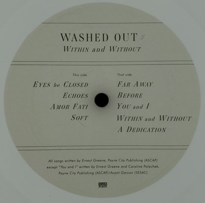 Within And Without (WHITE VINYL) | Near Mint (NM or M-) Near Mint (NM or M-) - DOWNTEMPO / USED *NEAR MINT*