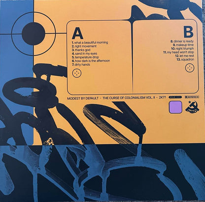Modest By Default - The Curse Of Colonialism Vol.II | Near Mint (NM) Near Mint (NM) - DOWNTEMPO / USED *NEAR MINT*