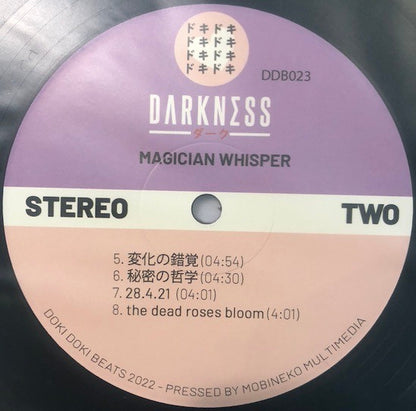 DΛRKNΣSS - Magician Whisper | Near Mint (NM) Near Mint (NM) - DOWNTEMPO / USED *NEAR MINT*