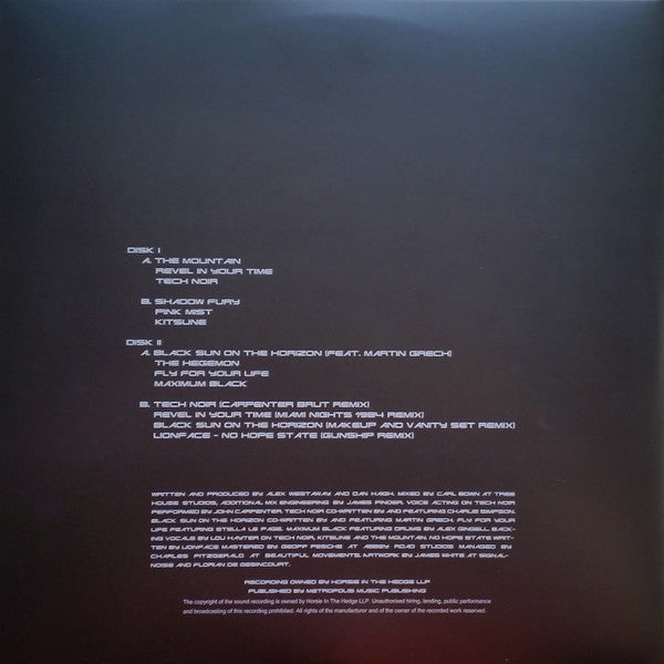 GUNSHIP - GUNSHIP (VINYL 2LP) | Near Mint (NM or M-) Near Mint (NM) - DOWNTEMPO / USED *NEAR MINT*