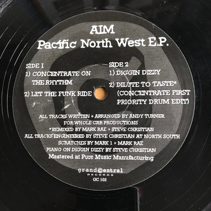 Pacific North West E.P. | Very Good Plus (VG+) Very Good Plus (VG+) - DOWNTEMPO / USED *VERY GOOD+*
