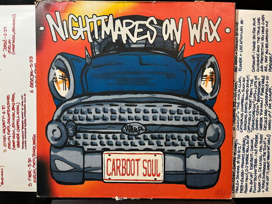 Nightmares On Wax - Carboot Soul (VINYL 2xLP WARP LP61 1999) | Very Good (VG) Very Good Plus (VG+) - DOWNTEMPO / USED *VERY GOOD*