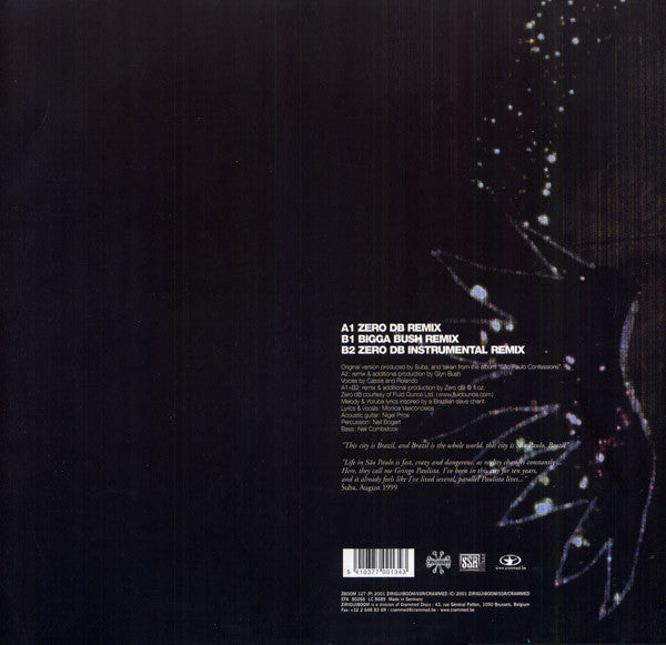 Suba - Samba Do Gringo Paulista | Very Good (VG) Excellent (EX) - DOWNTEMPO / USED *VERY GOOD*