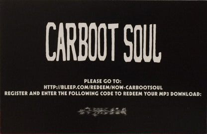 Carboot Soul | Mint (M) Mint (M) - DOWNTEMPO *SEALED*