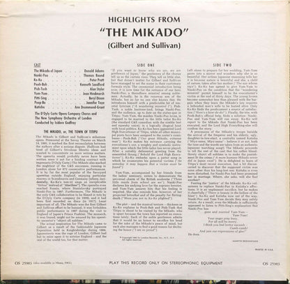 Highlights From The Mikado | Near Mint (NM) Very Good Plus (VG+)