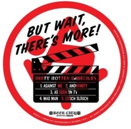 D.R.I. - But Wait ... There's More! (LTD HAND SCREENED PICURE DISC VINYL 12" Beer City BCR212-1) | NEW - PUNK *NEW/PICTURE DISC*