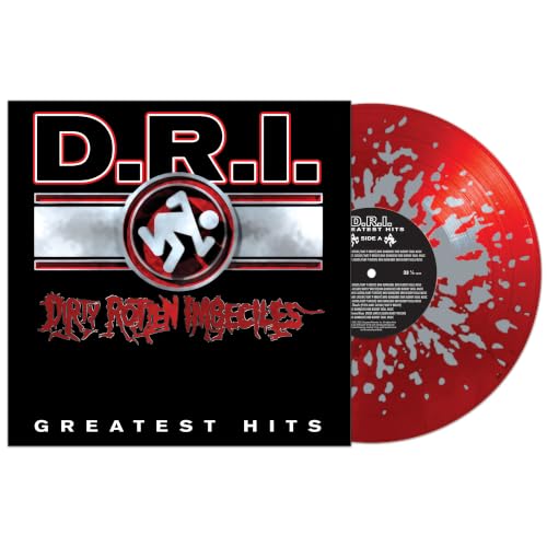 D.R.I. - Greatest Hits (Limited Edition) [Red/Silver Splatter Vinyl] |