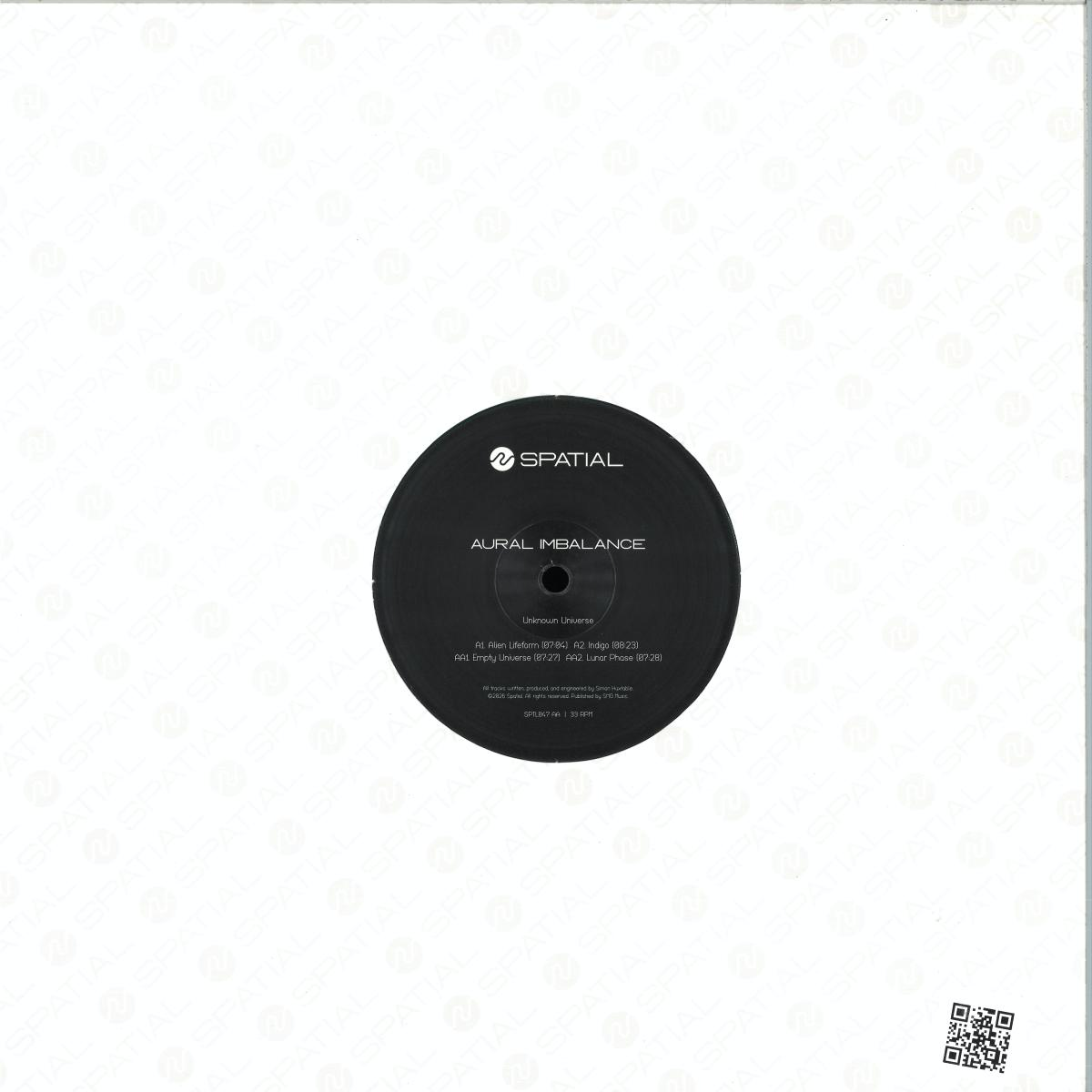 Aural Imbalance - (PRESALE) Unknown Universe (GREEN VINYL) | Mint (M) Mint (M) - DRUM & BASS *NEW/COLOR*
