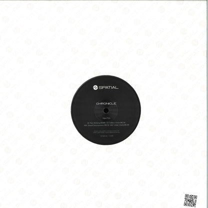Chronicle - Aqua Pura (CLEAR VINYL 12" Spatial SPTL048) | NEW Mint (M) Mint (M) - DRUM & BASS *NEW/COLOR*
