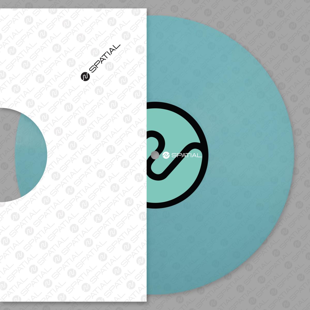 JLM Productions - Dust Studies (TEAL VINYL 12" Spatial SPTL049) | NEW Mint (M) Mint (M) - DRUM & BASS *NEW/COLOR*