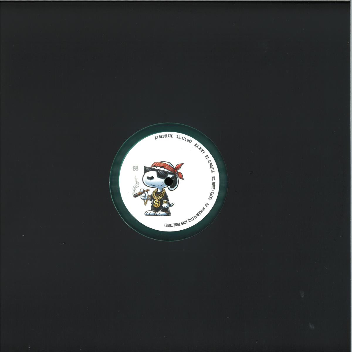 Unknown Artist - Regulate EP (GREEN VINYL 12" Vibez '93 93TI019) | NEW Mint (M) Mint (M) - DRUM & BASS *NEW/COLOR*