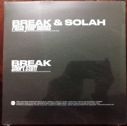 Raise Your Hands (VINYL 12") | Mint (M) Mint (M) - DRUM & BASS *NEW*