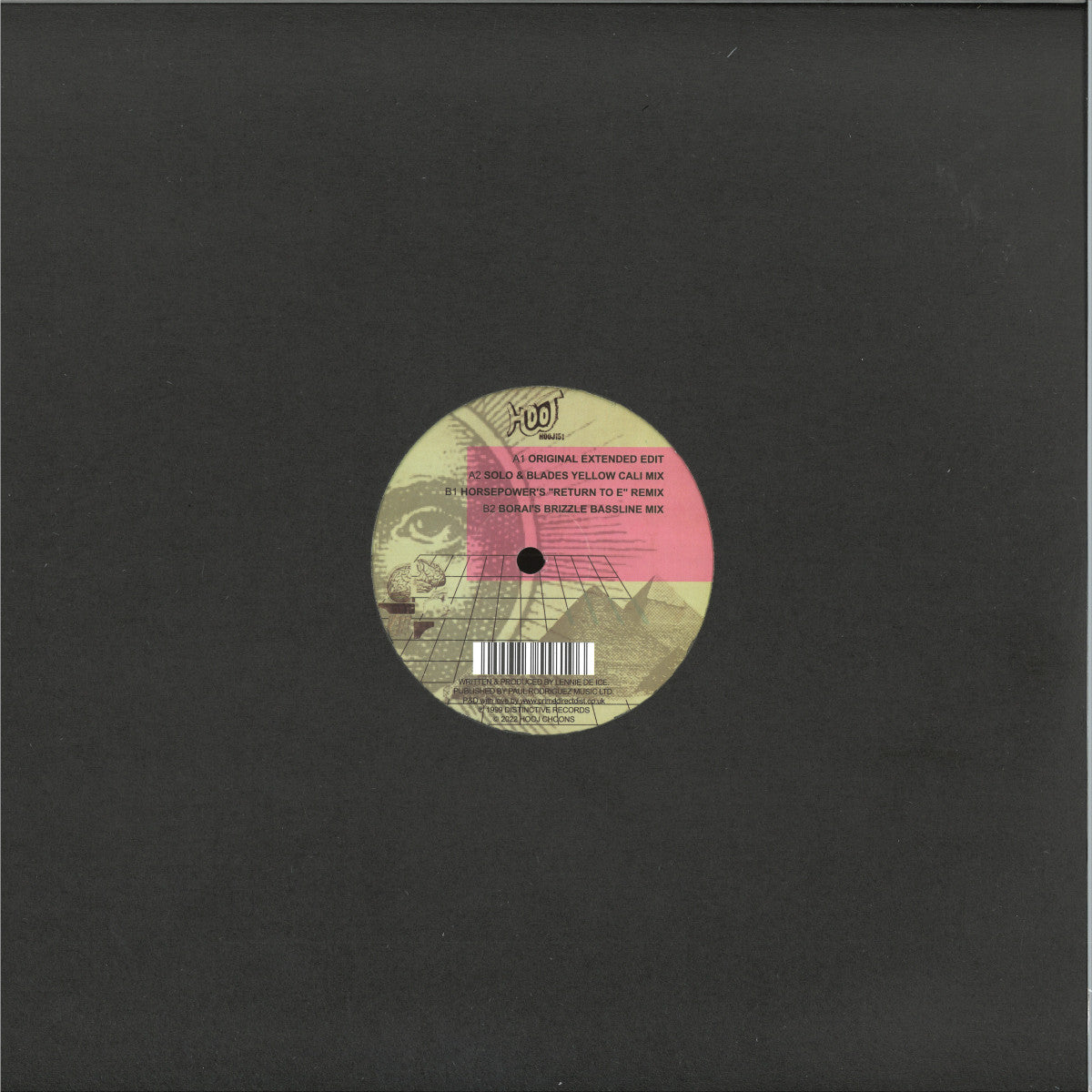 Lennie De Ice - We Are I.E. (VINYL 12" Hooj Choons HOOJ151) | NEW - DRUM & BASS *NEW*