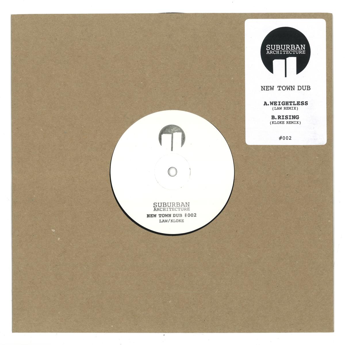 Law / Kloke - New Town Dub #002 (VINYL 12" Suburban Architecture) | NEW - DRUM & BASS *NEW*