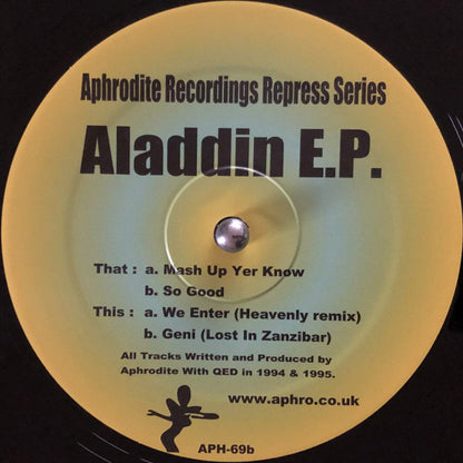Aladdin E.P. (VINYL) | Mint (M) Mint (M) - DRUM & BASS *NEW*