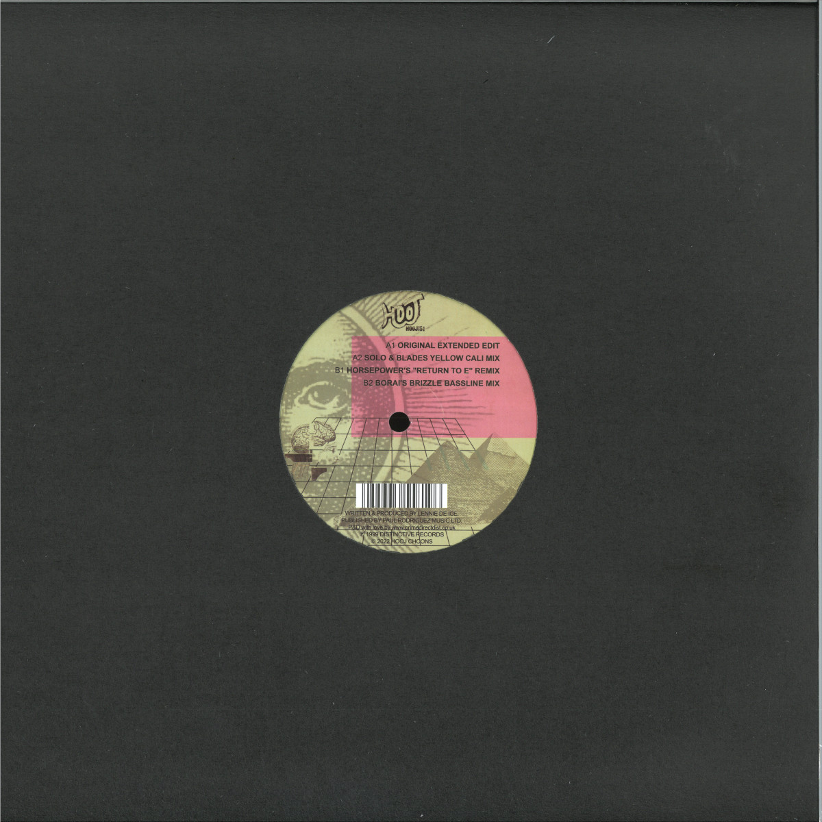 Lennie De Ice - We Are I.E. (VINYL 12" Hooj Choons HOOJ151 2022) | - DRUM & BASS *NEW*