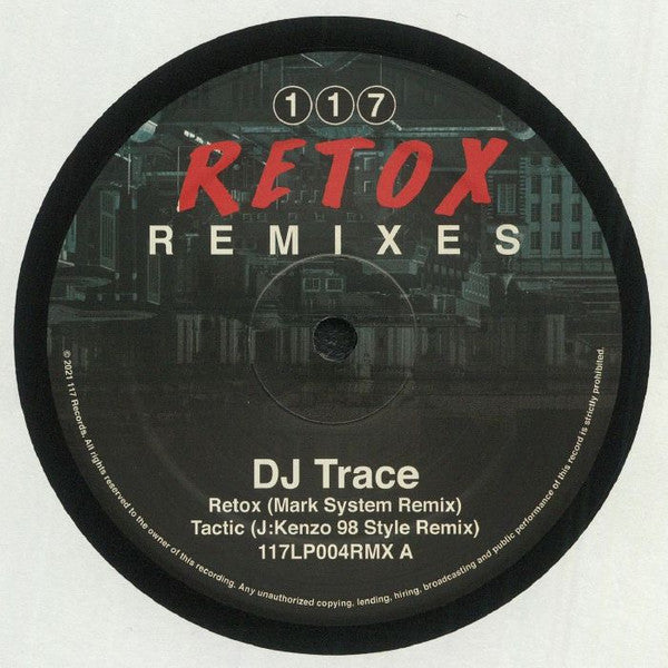 DJ Trace - Retox Remixes | Mint (M) Generic - DRUM & BASS *NEW*