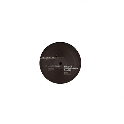 Calibre & Marcus Intalex Feat. Fox - (PRESALE 10/8/26) Run Away / Somethin Heavy (VINYL 12" Signature) | NEW - DRUM & BASS *NEW*