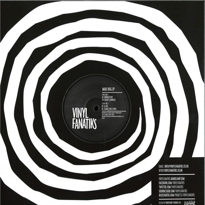 Mad Dog - Mad Dog EP (VINYL 12" Vinyl Fanatiks VFS001RP) | NEW Mint (M) Mint (M) - DRUM & BASS *NEW*