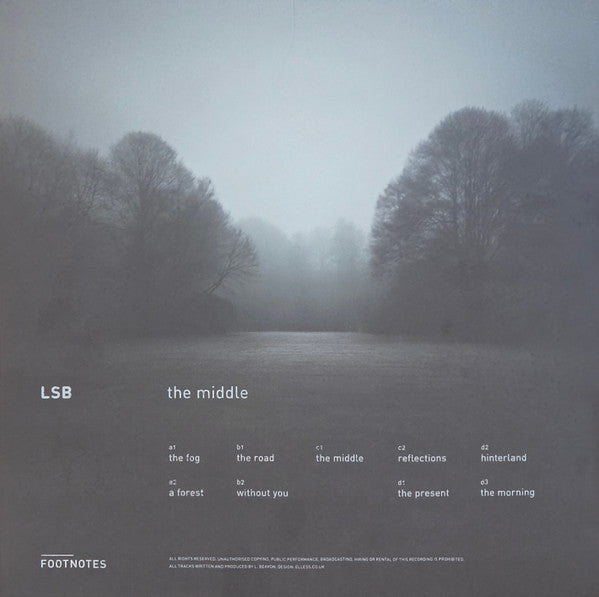 LSB (3) - The Middle (VINYL 2xLP FOOTNOTES) | NEW - DRUM & BASS *SEALED*