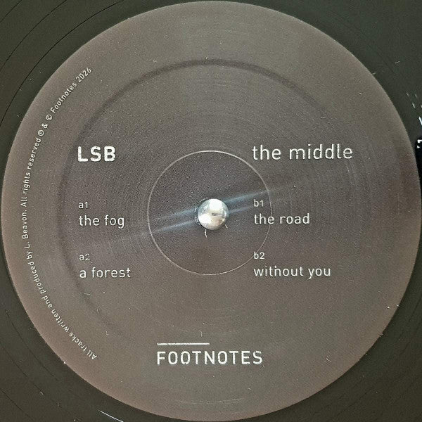 LSB (3) - The Middle (VINYL 2xLP FOOTNOTES) | NEW - DRUM & BASS *SEALED*