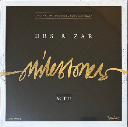 DRS - Milestones Act I & II (VINYL 2xLP FOOTNOTES) | NEW - DRUM & BASS *SEALED*