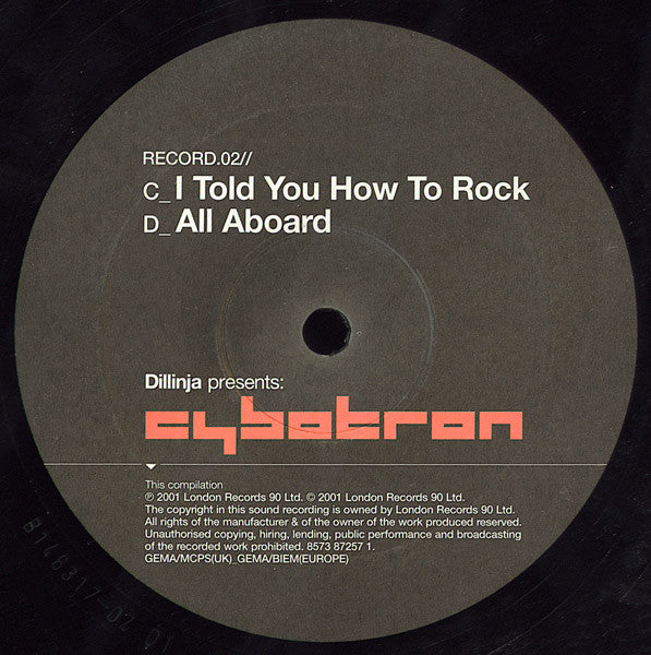Cybotron (RECORD 2 ONLY)(VINYL) | - DRUM & BASS / USED *EXCELLENT+*