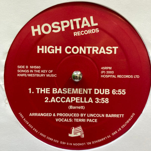 Basement Track (12" VINYL) | Excellent+ (EX+) Generic - DRUM & BASS / USED *EXCELLENT+*