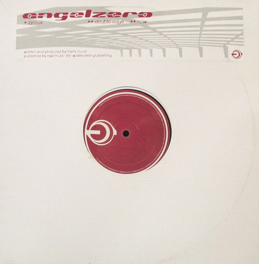 Angelzero - Laroux / Double-Edge / Now (12" VINYL) | Excellent+ (EX+) Generic - DRUM & BASS / USED *EXCELLENT+*