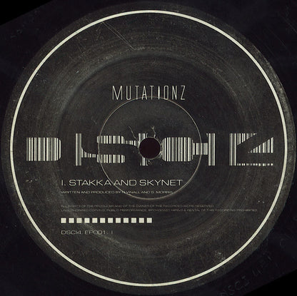 Various - Mutationz I-IV *RECORD 1 ONLY* (12" VINYL) | Excellent+ (EX+) Generic - DRUM & BASS / USED *EXCELLENT+*
