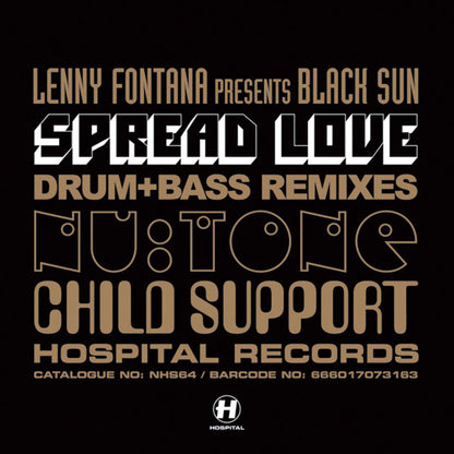 Spread Love (Drum+Bass Remixes) (12" VINYL) | Excellent+ (EX+) Excellent (EX) - DRUM & BASS / USED *EXCELLENT+*