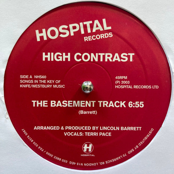 Basement Track (12" VINYL) | Excellent+ (EX+) Generic - DRUM & BASS / USED *EXCELLENT+*