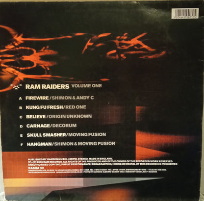 Various - Ram Raiders (Volume One) *RECORD 2 ONLY* (12" VINYL) | Excellent (EX) Excellent (EX) - DRUM & BASS / USED *EXCELLENT*