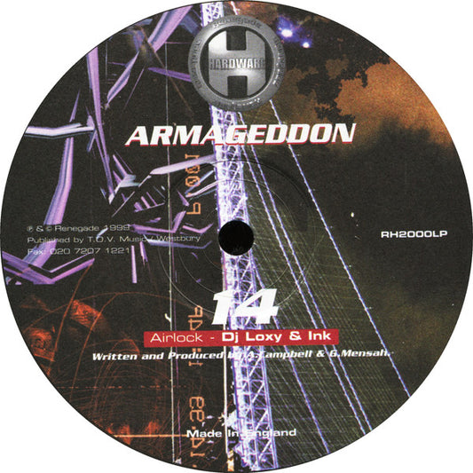Armageddon (12" VINYL) *RECORD 7 ONLY* | Excellent (EX) Generic - DRUM & BASS / USED *EXCELLENT*