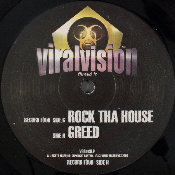 The Creeps (Invisible And Deadly!) (12" VINYL) *RECORD 4 ONLY* | Excellent (EX) Generic - DRUM & BASS / USED *EXCELLENT*
