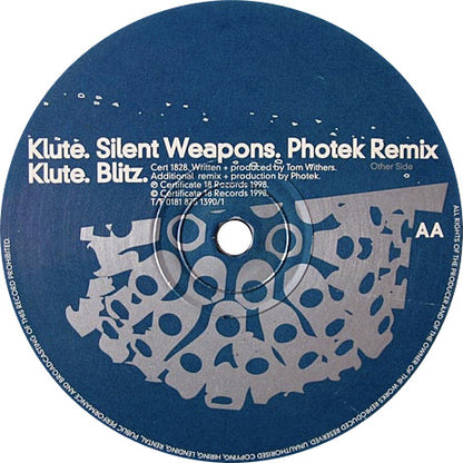 Silent Weapons (Photek Remix) / Blitz (12" VINYL) | Excellent (EX) Very Good Plus (VG+) - DRUM & BASS / USED *EXCELLENT*