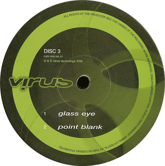 Ed Rush & Optical - Wormhole *RECORDS 3/4/5 ONLY* (3x12" VINYL) | Near Mint (NM) Generic - DRUM & BASS / USED *NEAR MINT*