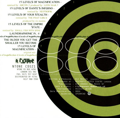 15 Levels Of Magnification (CD) | Near Mint (NM) Near Mint (NM) - DRUM & BASS / USED *NEAR MINT*