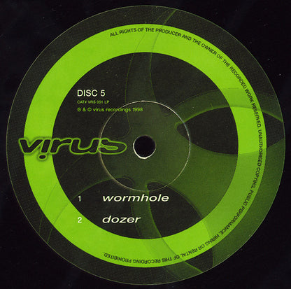 Ed Rush & Optical - Wormhole *RECORDS 3/4/5 ONLY* (3x12" VINYL) | Near Mint (NM) Generic - DRUM & BASS / USED *NEAR MINT*